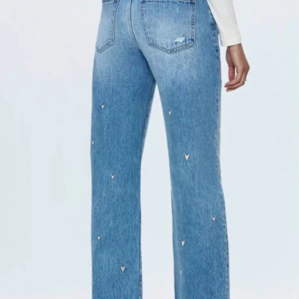 Pistola Light Blue Straight Leg Jeans size 28 - Picture 3 of 6